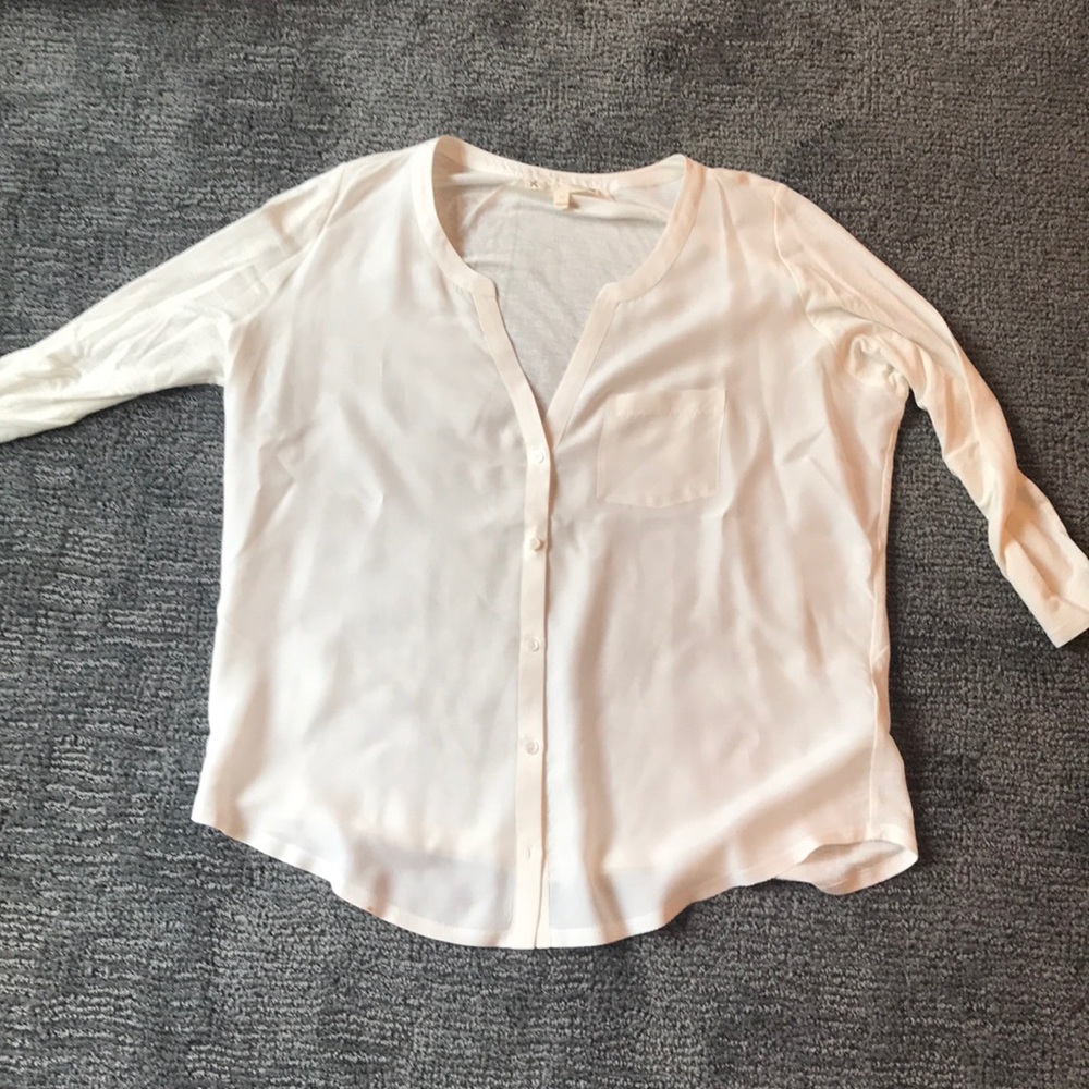 Soft Joie Cream Blouse